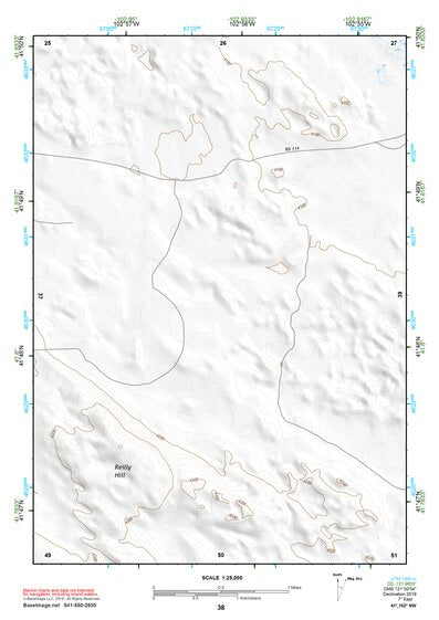 41102NW Page 38 Crescent Lake Topo Preview 1