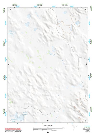 41102NW Page 43 Crescent Lake Topo Preview 1