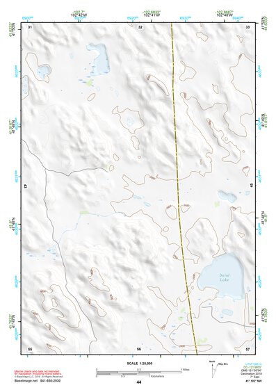 41102NW Page 44 Crescent Lake Topo Preview 1