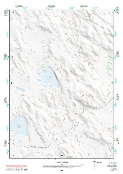 41102NW Page 45 Crescent Lake Topo Preview 1