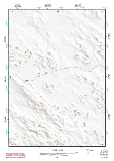 41102NW Page 55 Crescent Lake Topo Preview 1