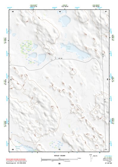 41102NW Page 58 Crescent Lake Topo Preview 1