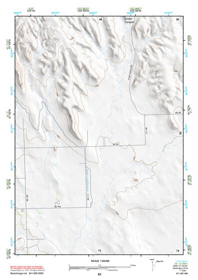 41102NW Page 61 Crescent Lake Topo Preview 1
