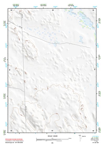 41102NW Page 71 Crescent Lake Topo Preview 1