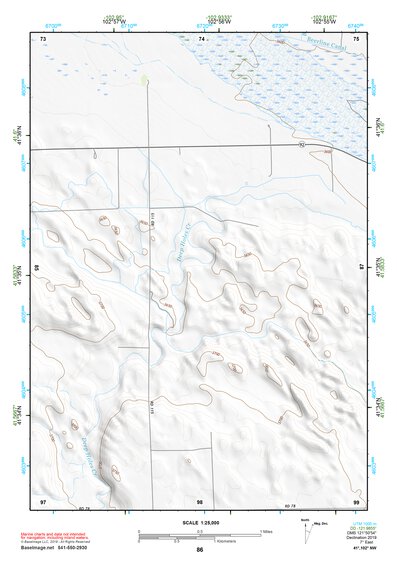 41102NW Page 86 Crescent Lake Topo Preview 1