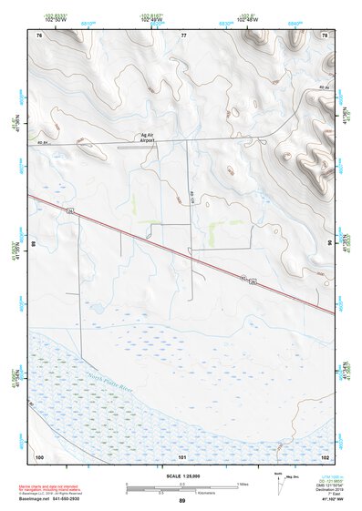 41102NW Page 89 Crescent Lake Topo Preview 1