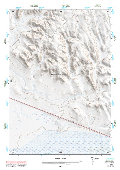 41102NW Page 90 Crescent Lake Topo Preview 1