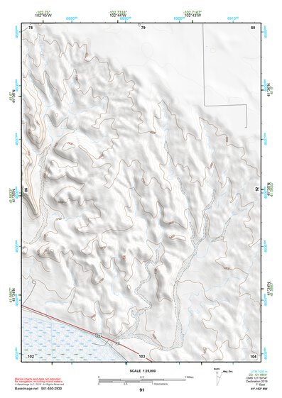 41102NW Page 91 Crescent Lake Topo Preview 1