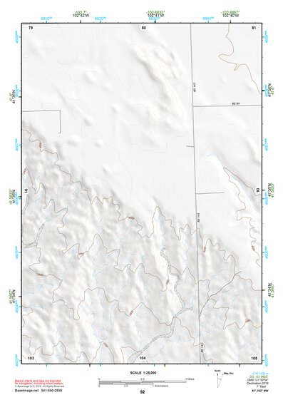 41102NW Page 92 Crescent Lake Topo Preview 1