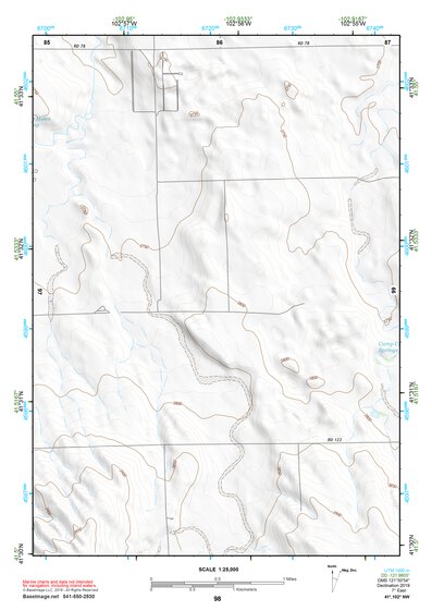 41102NW Page 98 Crescent Lake Topo Preview 1