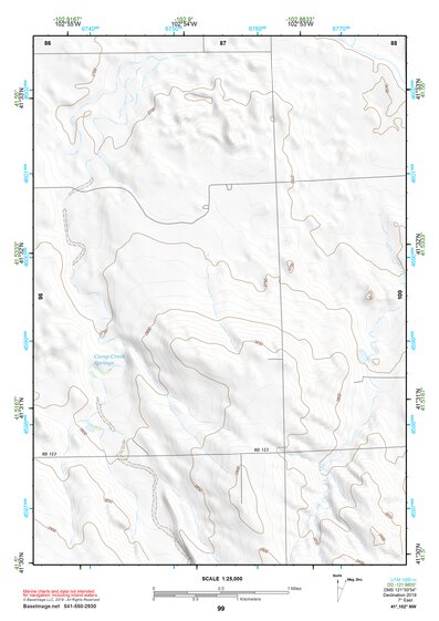41102NW Page 99 Crescent Lake Topo Preview 1