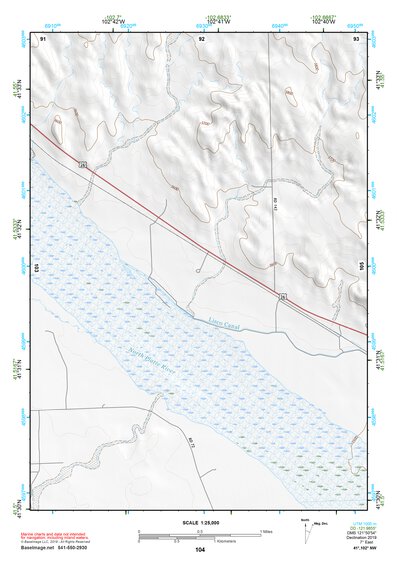 41102NW Page 104 Crescent Lake Topo Preview 1