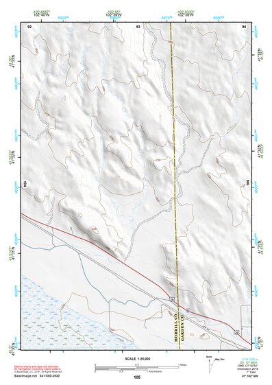 41102NW Page 105 Crescent Lake Topo Preview 1