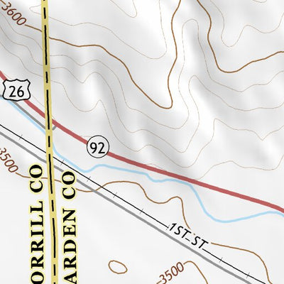 41102NW Page 105 Crescent Lake Topo Preview 3