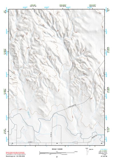 41103NE Page 2 Scottsbluff Topo Preview 1