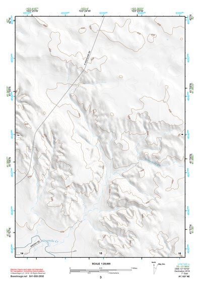 41103NE Page 3 Scottsbluff Topo Preview 1