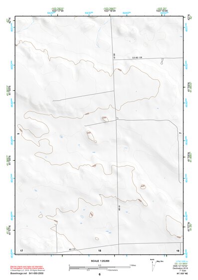 41103NE Page 6 Scottsbluff Topo Preview 1