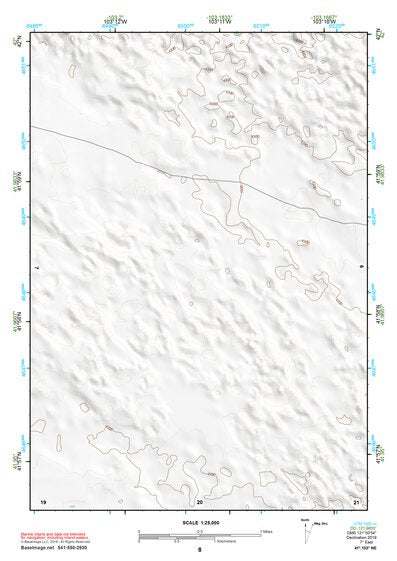 41103NE Page 8 Scottsbluff Topo Preview 1