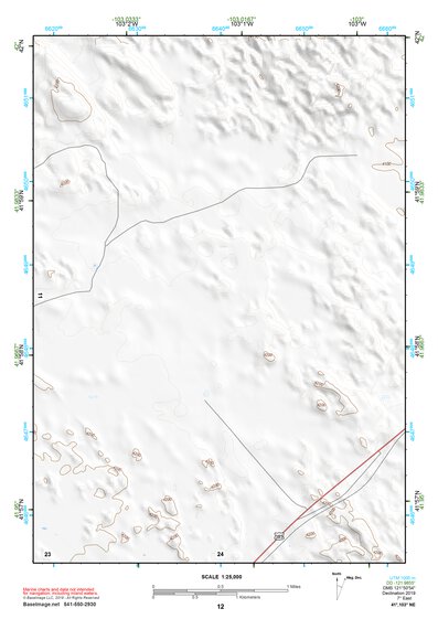 41103NE Page 12 Scottsbluff Topo Preview 1