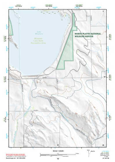 41103NE Page 13 Scottsbluff Topo Preview 1