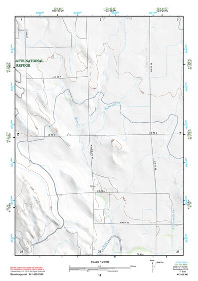 41103NE Page 14 Scottsbluff Topo Preview 1