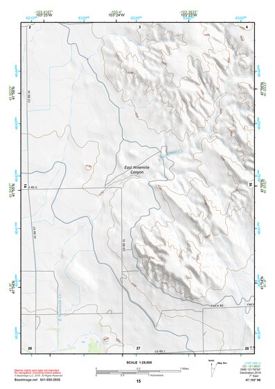 41103NE Page 15 Scottsbluff Topo Preview 1