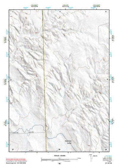 41103NE Page 16 Scottsbluff Topo Preview 1