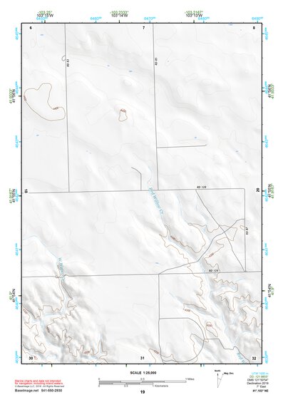 41103NE Page 19 Scottsbluff Topo Preview 1
