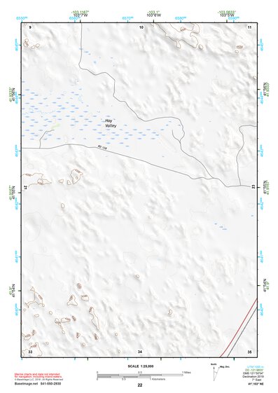 41103NE Page 22 Scottsbluff Topo Preview 1
