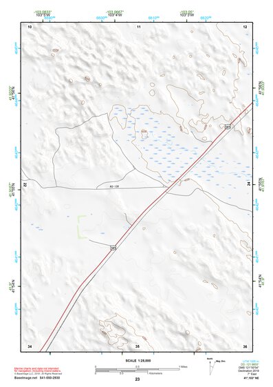 41103NE Page 23 Scottsbluff Topo Preview 1