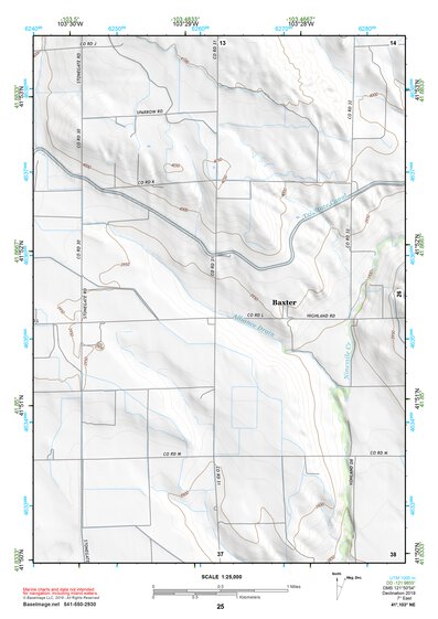 41103NE Page 25 Scottsbluff Topo Preview 1
