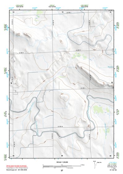 41103NE Page 27 Scottsbluff Topo Preview 1