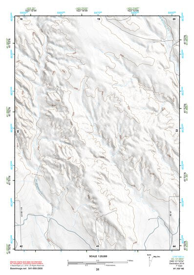 41103NE Page 31 Scottsbluff Topo Preview 1