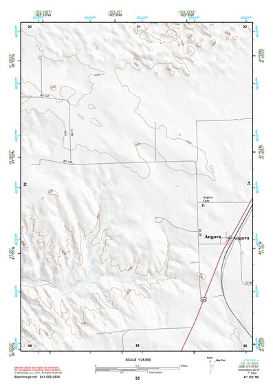 41103NE Page 33 Scottsbluff Topo Preview 1
