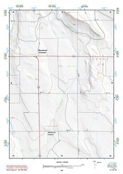 41103NE Page 41 Scottsbluff Topo Preview 1