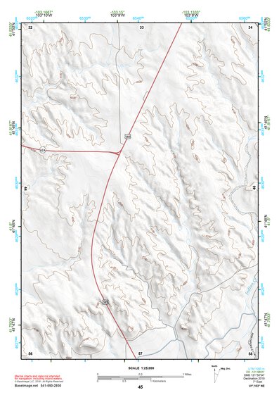 41103NE Page 45 Scottsbluff Topo Preview 1