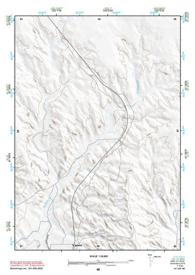 41103NE Page 46 Scottsbluff Topo Preview 1