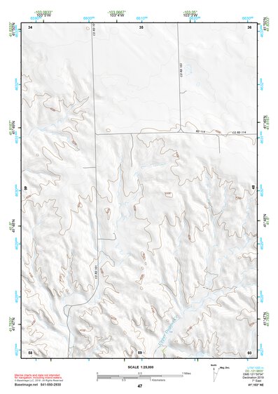 41103NE Page 47 Scottsbluff Topo Preview 1