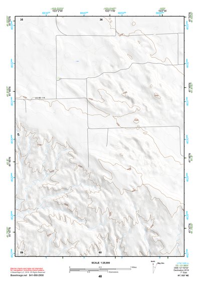 41103NE Page 48 Scottsbluff Topo Preview 1