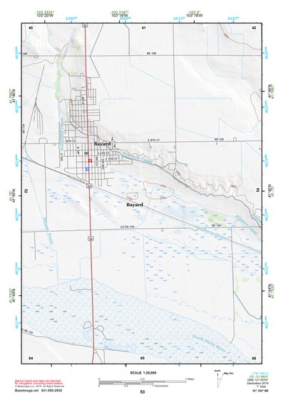41103NE Page 53 Scottsbluff Topo Preview 1