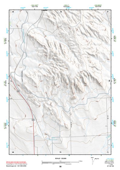 41103NE Page 58 Scottsbluff Topo Preview 1