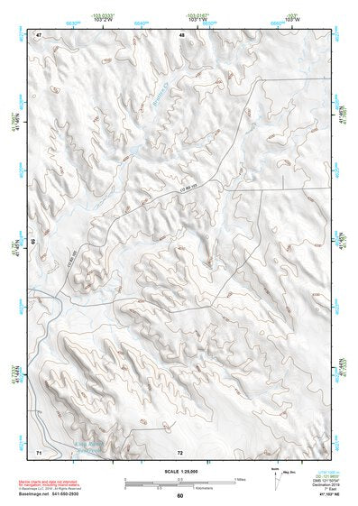 41103NE Page 60 Scottsbluff Topo Preview 1