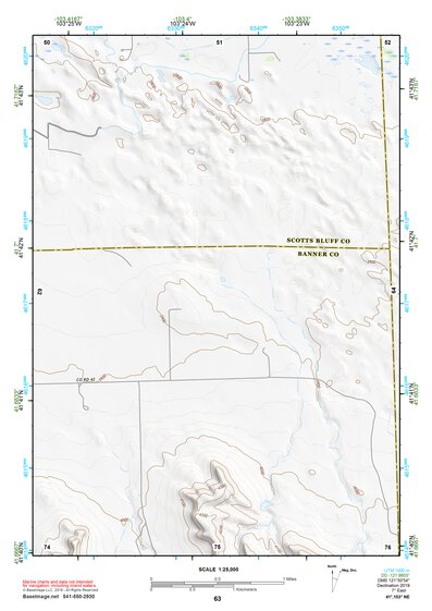 41103NE Page 63 Scottsbluff Topo Preview 1