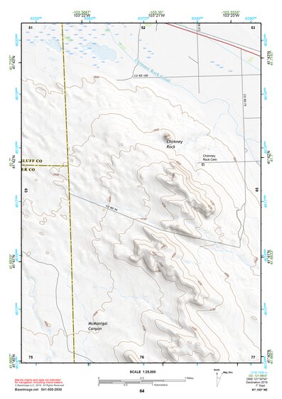 41103NE Page 64 Scottsbluff Topo Preview 1