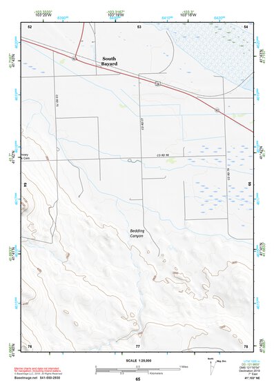 41103NE Page 65 Scottsbluff Topo Preview 1