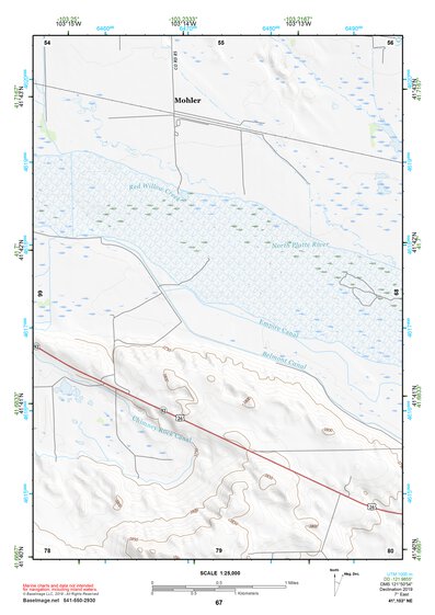 41103NE Page 67 Scottsbluff Topo Preview 1