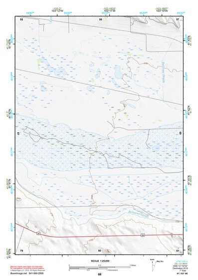 41103NE Page 68 Scottsbluff Topo Preview 1