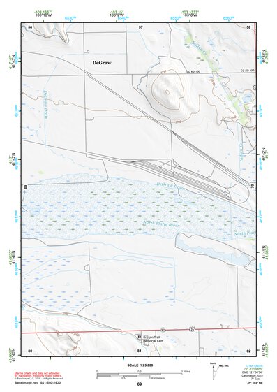 41103NE Page 69 Scottsbluff Topo Preview 1
