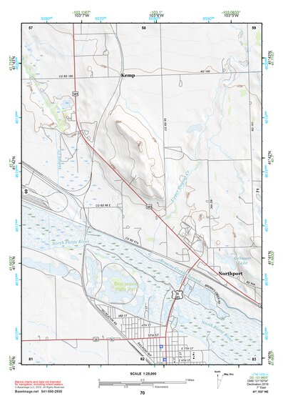 41103NE Page 70 Scottsbluff Topo Preview 1