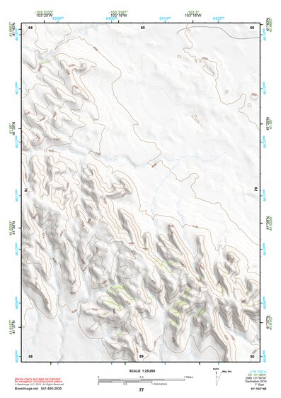 41103NE Page 77 Scottsbluff Topo Preview 1